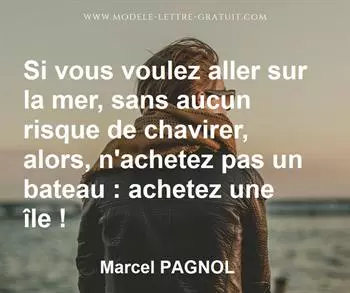 Citation de Marcel PAGNOL