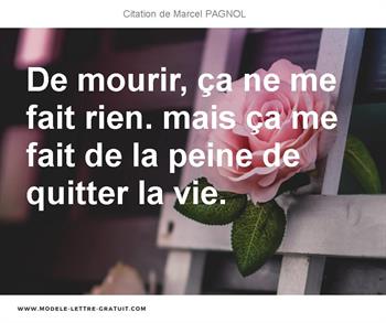 Citations Marcel PAGNOL