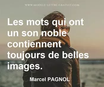 Citation de Marcel PAGNOL