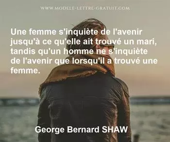 Citation de George Bernard SHAW