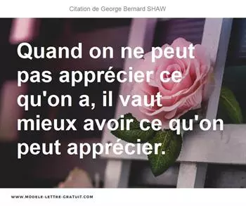 Citations George Bernard SHAW