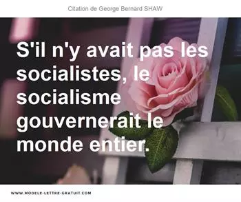 Citations George Bernard SHAW