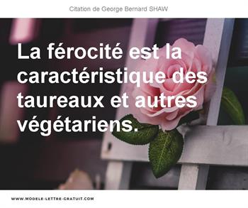 Citations George Bernard SHAW  