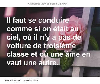 Citations George Bernard SHAW