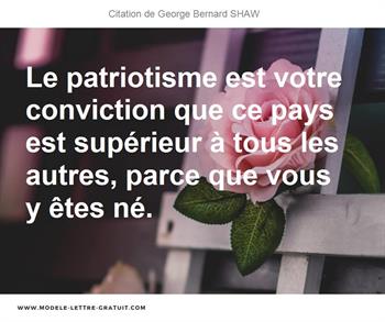 Citations George Bernard SHAW
