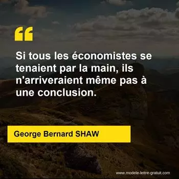 Citation George Bernard SHAW