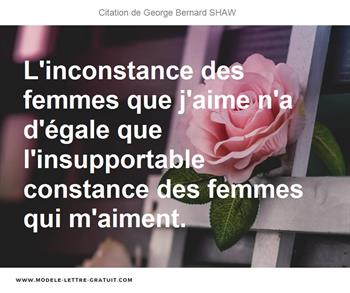 Citations George Bernard SHAW