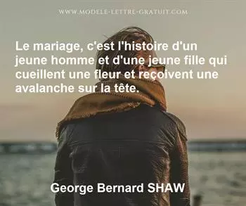 Citation de George Bernard SHAW