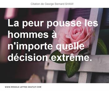 Citations George Bernard SHAW  