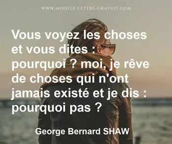 Citation de George Bernard SHAW  