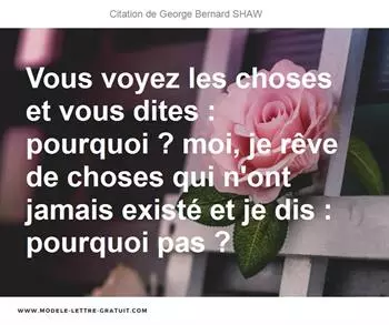Citations George Bernard SHAW  
