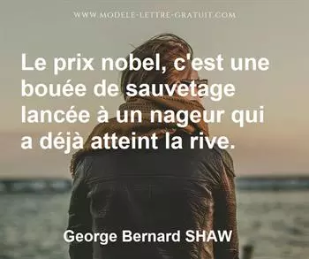 Citation de George Bernard SHAW  