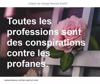 Citations George Bernard SHAW