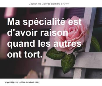 Citations George Bernard SHAW