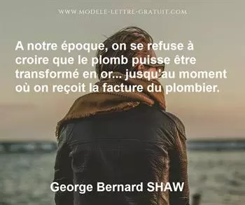 Citation de George Bernard SHAW
