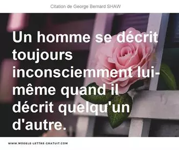Citations George Bernard SHAW  