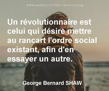 Citation de George Bernard SHAW