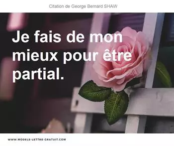 Citations George Bernard SHAW  