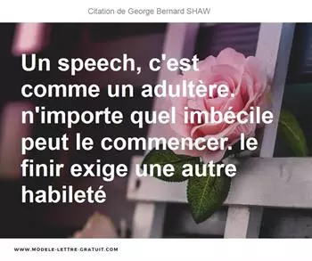 Citations George Bernard SHAW  