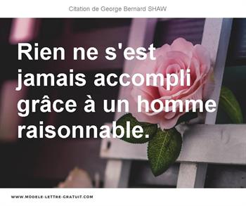 Citations George Bernard SHAW