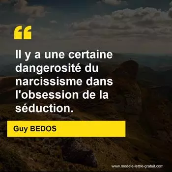 Citation Guy BEDOS