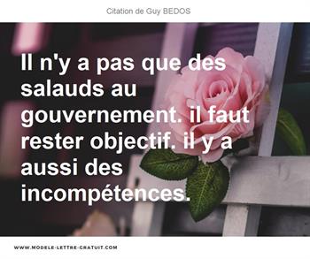 Citations Guy BEDOS