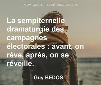 Citation de Guy BEDOS