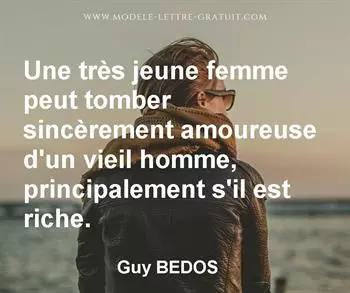 Citation de Guy BEDOS