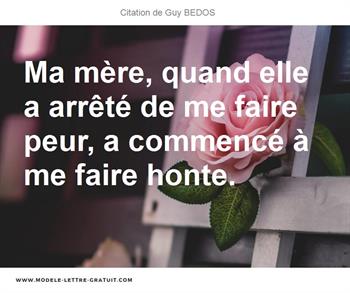 Citations Guy BEDOS