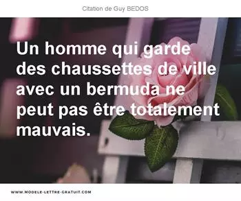 Citations Guy BEDOS