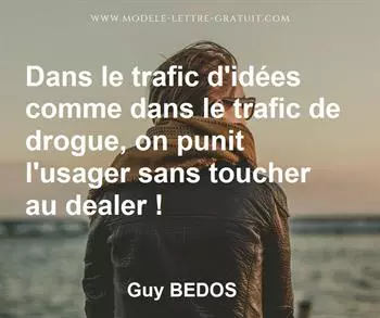 Citation de Guy BEDOS
