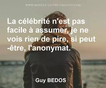 Citation de Guy BEDOS
