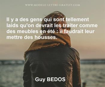 Citation de Guy BEDOS