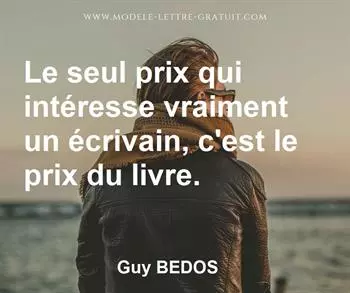 Citation de Guy BEDOS