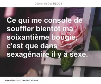 Citations Guy BEDOS