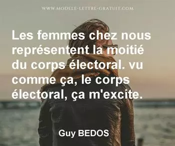 Citation de Guy BEDOS