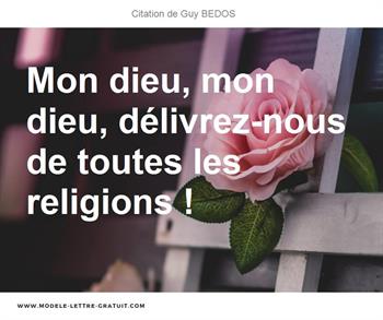 Citations Guy BEDOS
