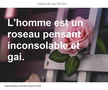 Citations Guy BEDOS