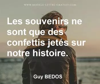 Citation de Guy BEDOS