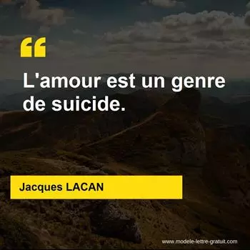 Citation Jacques LACAN