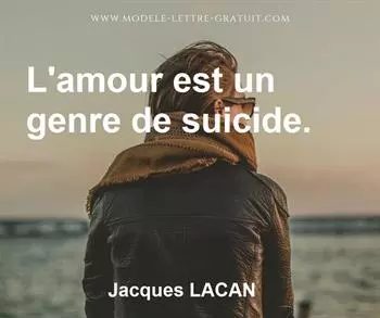 Citation de Jacques LACAN