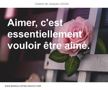 Citations Jacques LACAN