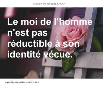 Citations Jacques LACAN