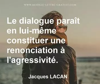 Citation de Jacques LACAN