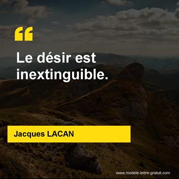 Citations Jacques LACAN