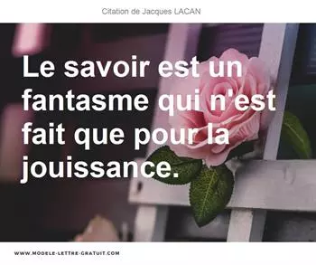 Citations Jacques LACAN