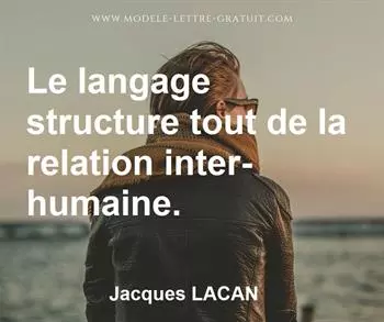 Citation de Jacques LACAN