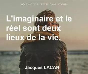 Citation de Jacques LACAN