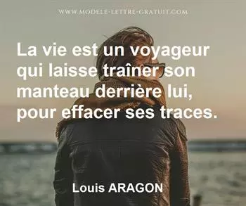 Citation de Louis ARAGON