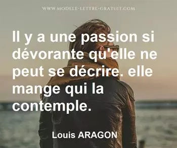Citation de Louis ARAGON